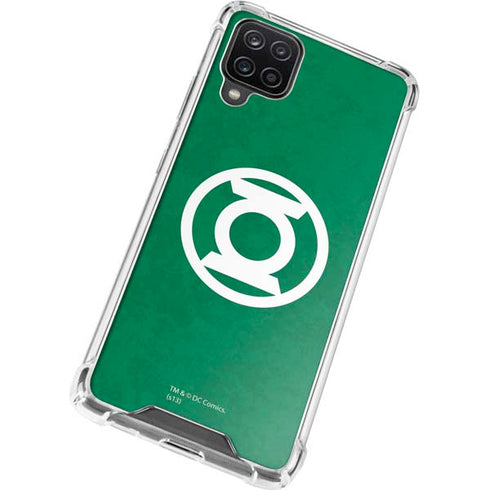 DC Comics Green Lantern Original Logo Galaxy A12 Clear Case