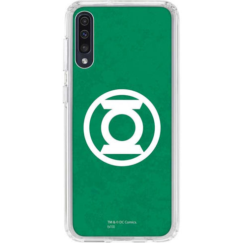 DC Comics Green Lantern Original Logo Galaxy A50 Clear Case