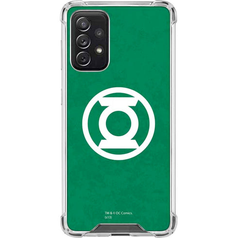 DC Comics Green Lantern Original Logo Galaxy A72 5G Clear Case