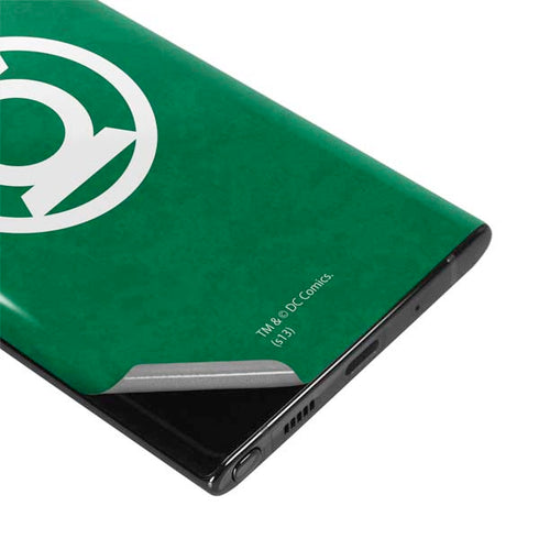 DC Comics Green Lantern Original Logo Galaxy Note 10 Skin