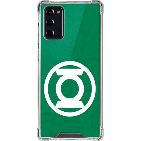 DC Comics Green Lantern Original Logo Galaxy Note20 5G Clear Case