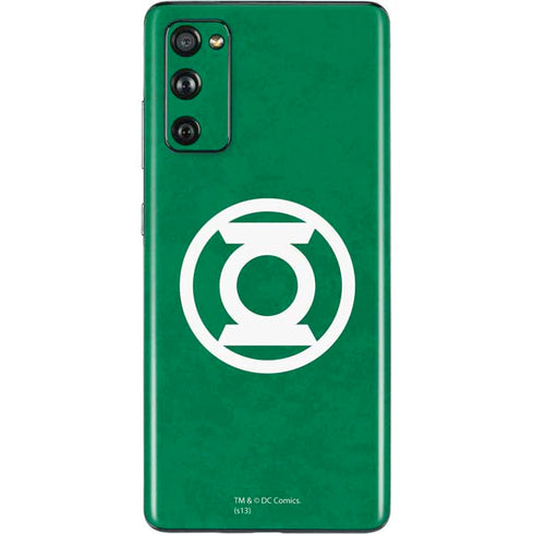 DC Comics Green Lantern Original Logo Galaxy S20 Fan Edition Skin