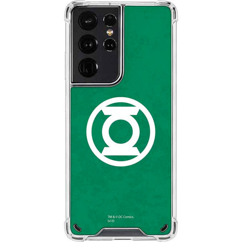 DC Comics Green Lantern Original Logo Galaxy S21 Ultra 5G Clear Case