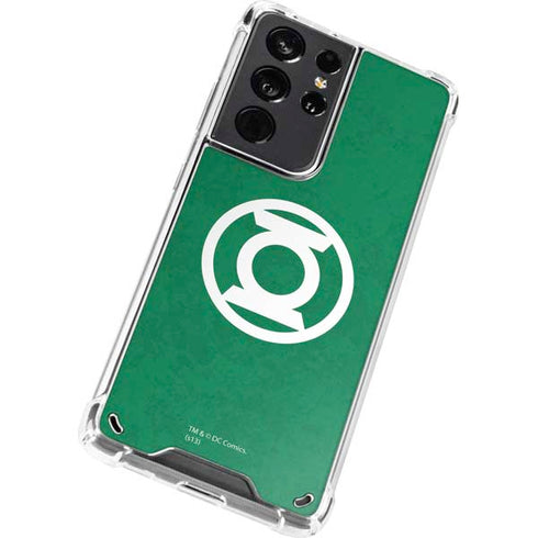 DC Comics Green Lantern Original Logo Galaxy S21 Ultra 5G Clear Case