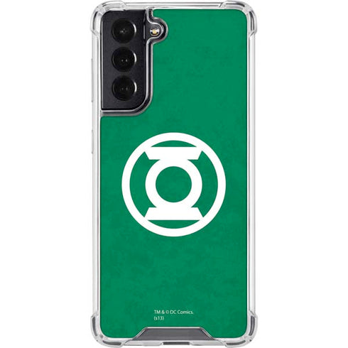 DC Comics Green Lantern Original Logo Galaxy S22 Clear Case
