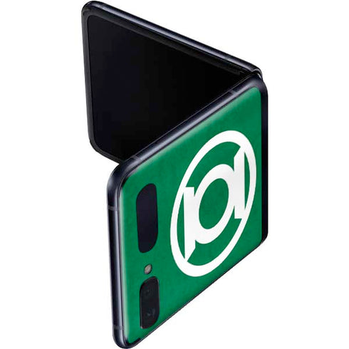 DC Comics Green Lantern Original Logo Galaxy Z Flip Skin