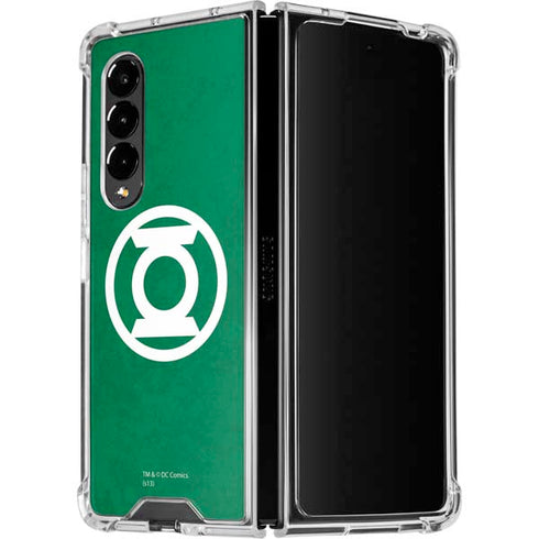 DC Comics Green Lantern Original Logo Galaxy Z Fold4 5G Clear Case