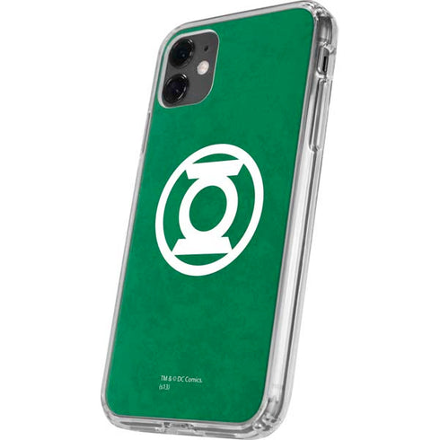 DC Comics Green Lantern Original Logo iPhone 11 Clear Case