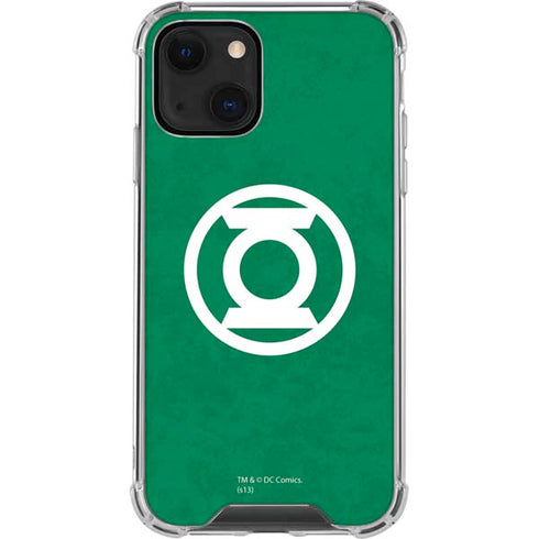 DC Comics Green Lantern Original Logo iPhone 13 Mini Clear Case