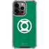 DC Comics Green Lantern Original Logo iPhone 13 Pro Clear Case