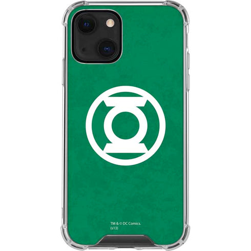 DC Comics Green Lantern Original Logo iPhone 14 Plus Clear Case