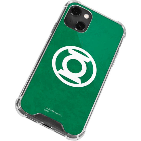 DC Comics Green Lantern Original Logo iPhone 14 Plus Clear Case