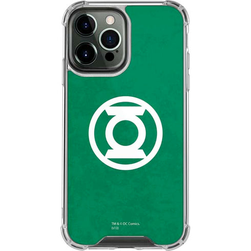 DC Comics Green Lantern Original Logo iPhone 14 Pro Max Clear Case