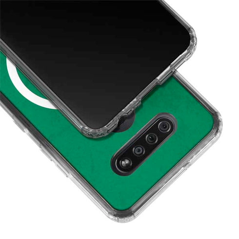 DC Comics Green Lantern Original Logo LG K51/Q51 Clear Case
