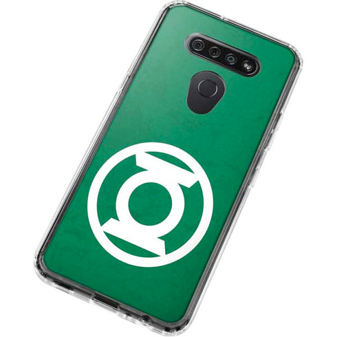 DC Comics Green Lantern Original Logo LG K51/Q51 Clear Case