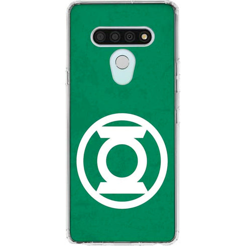DC Comics Green Lantern Original Logo LG Stylo 6 Clear Case