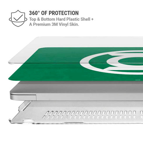 DC Comics Green Lantern Original Logo MacBook Air 13in M1 (2021) Case plus Skin