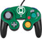 DC Comics Green Lantern Original Logo Nintendo GameCube Controller Skin