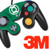 DC Comics Green Lantern Original Logo Nintendo GameCube Controller Skin