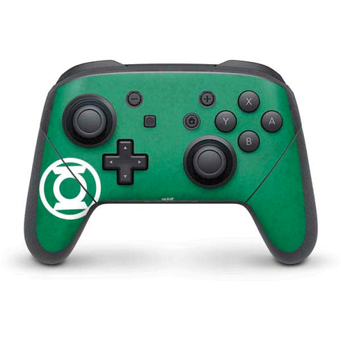 DC Comics Green Lantern Original Logo Nintendo Switch Pro Controller Skin