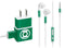 DC Comics Green Lantern Original Logo Phone Charger Skin