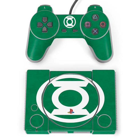 DC Comics Green Lantern Original Logo PlayStation Classic Bundle Skin