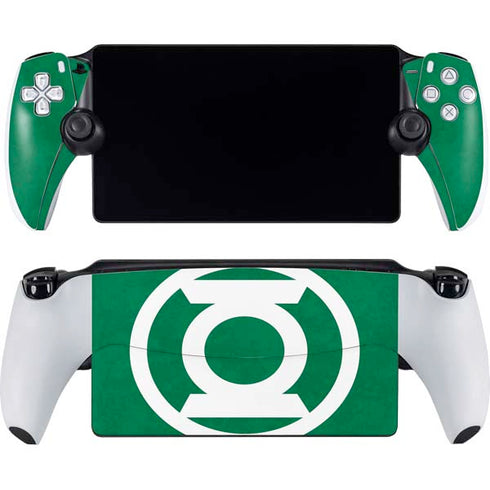 DC Comics Green Lantern Original Logo PlayStation Portal Remote Player Skin