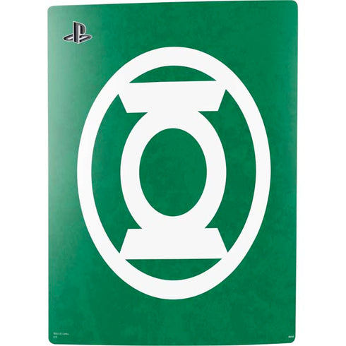 DC Comics Green Lantern Original Logo PS5 Digital Edition Console Skin