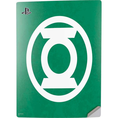 DC Comics Green Lantern Original Logo PS5 Digital Edition Console Skin
