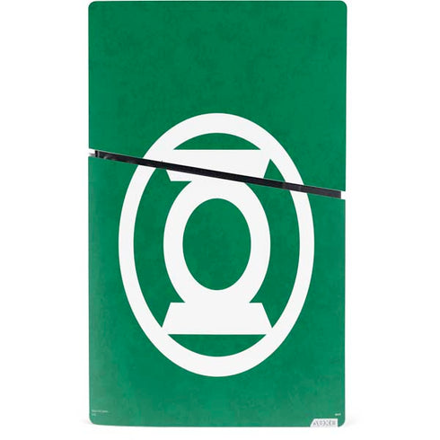 DC Comics Green Lantern Original Logo PS5 Slim Digital Edition Bundle Skin