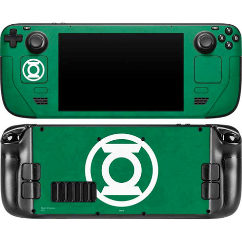 DC Comics Green Lantern Original Logo Steam Deck Handheld Gaming Computer Skin