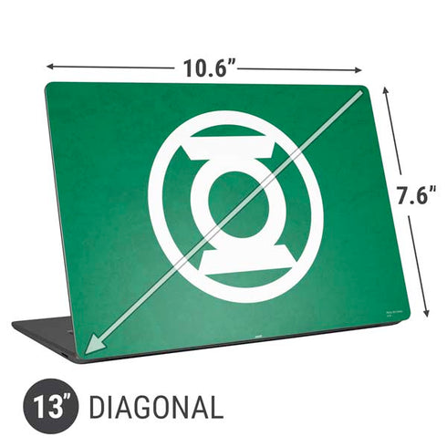 DC Comics Green Lantern Original Logo Universal Laptop 13in (10.6 x 7.6in) Skin