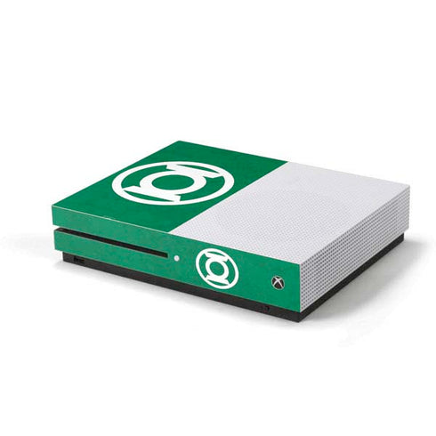 DC Comics Green Lantern Original Logo Xbox One S Console Skin