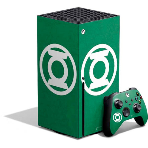 DC Comics Green Lantern Original Logo Xbox Series X Bundle Skin