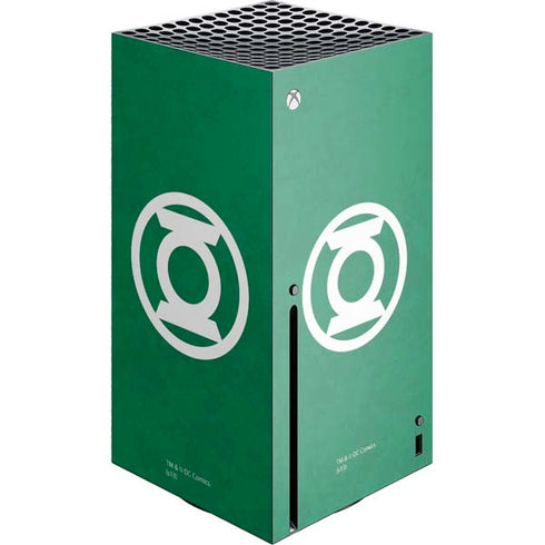 DC Comics Green Lantern Original Logo Xbox Series X Console Skin