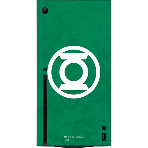 DC Comics Green Lantern Original Logo Xbox Series X Console Skin