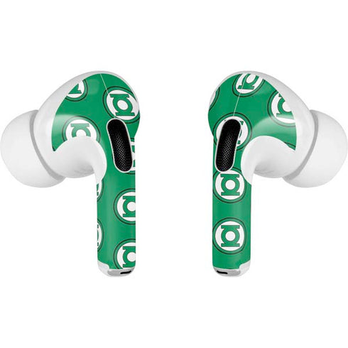 DC Comics Green Lantern Logo Pattern AirPods Pro 2nd Gen Skin