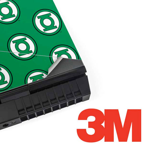 DC Comics Green Lantern Logo Pattern Dell Alienware Skin