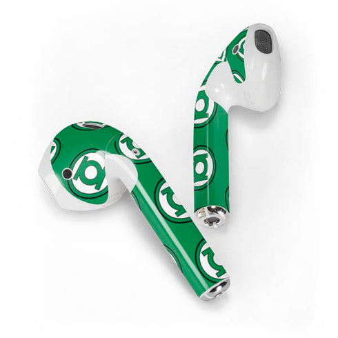 DC Comics Green Lantern Logo Pattern Apple AirPods 2 Skin