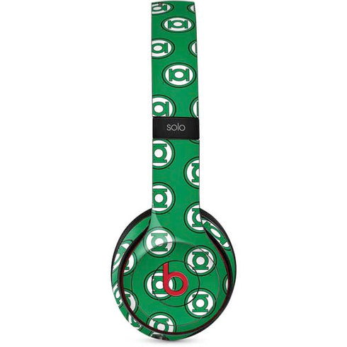 DC Comics Green Lantern Logo Pattern Beats Solo 2 Wireless Skin