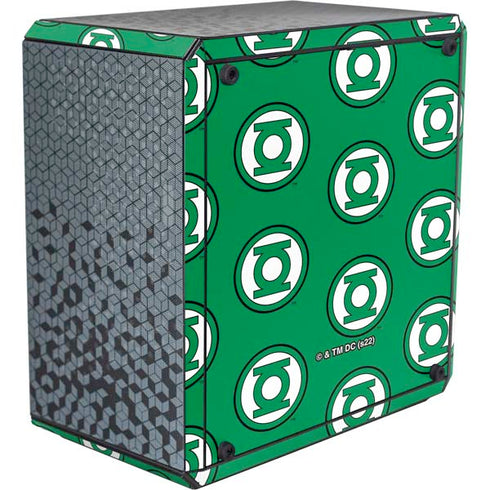 DC Comics Green Lantern Logo Pattern Cooler Master MasterBox Q300L Mini Tower Skin