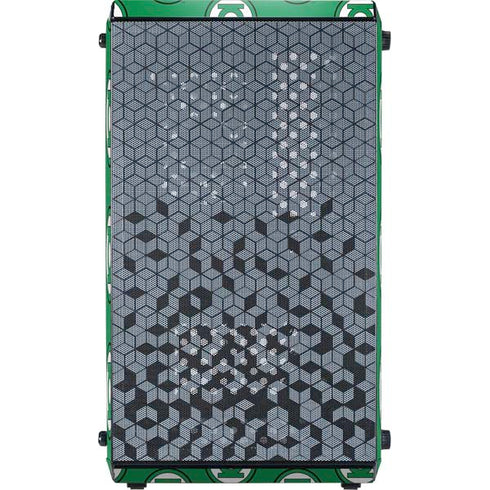 DC Comics Green Lantern Logo Pattern Cooler Master MasterBox Q300L Mini Tower Skin