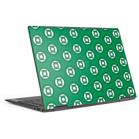 DC Comics Green Lantern Logo Pattern HP Envy Skin