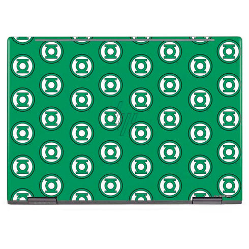 DC Comics Green Lantern Logo Pattern HP Envy Skin