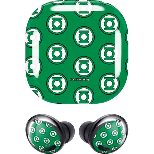 DC Comics Green Lantern Logo Pattern Galaxy Buds Pro Skin