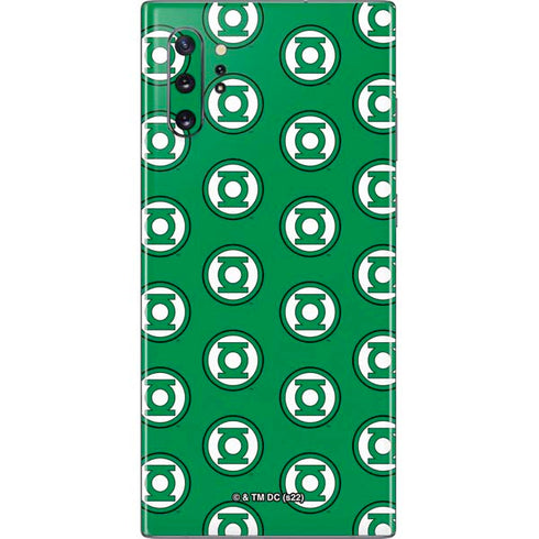 DC Comics Green Lantern Logo Pattern Galaxy Note 10 Plus Skin