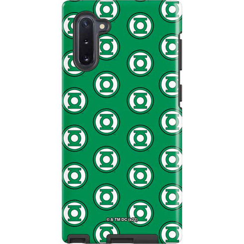 DC Comics Green Lantern Logo Pattern Galaxy Note 10 Pro Case