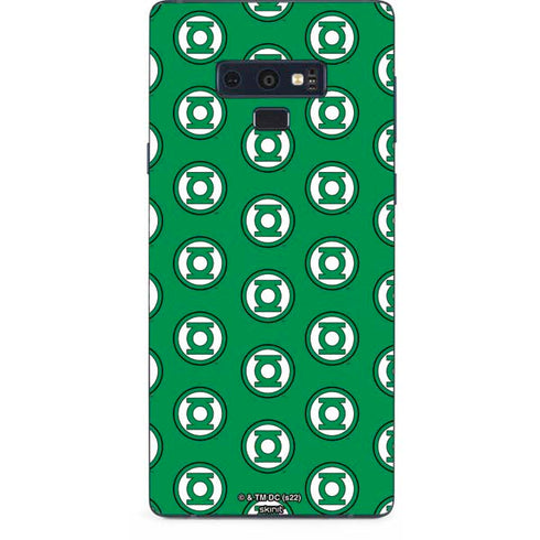 DC Comics Green Lantern Logo Pattern Galaxy Note 9 Skin