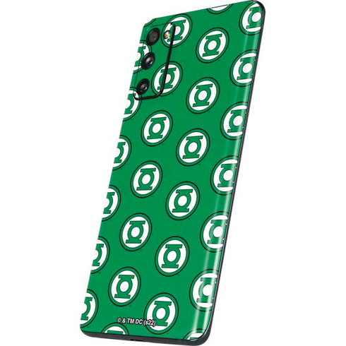 DC Comics Green Lantern Logo Pattern Galaxy S20 Fan Edition Skin
