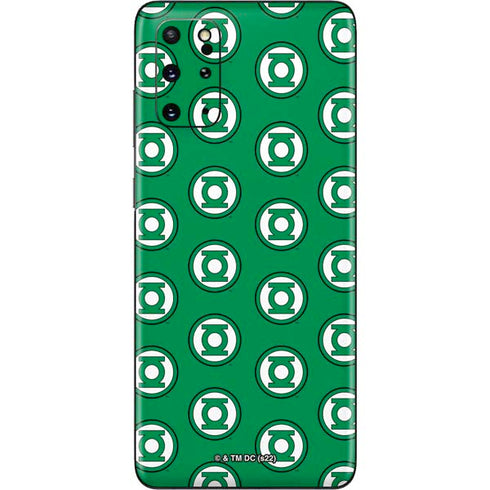 DC Comics Green Lantern Logo Pattern Galaxy S20 Plus Skin